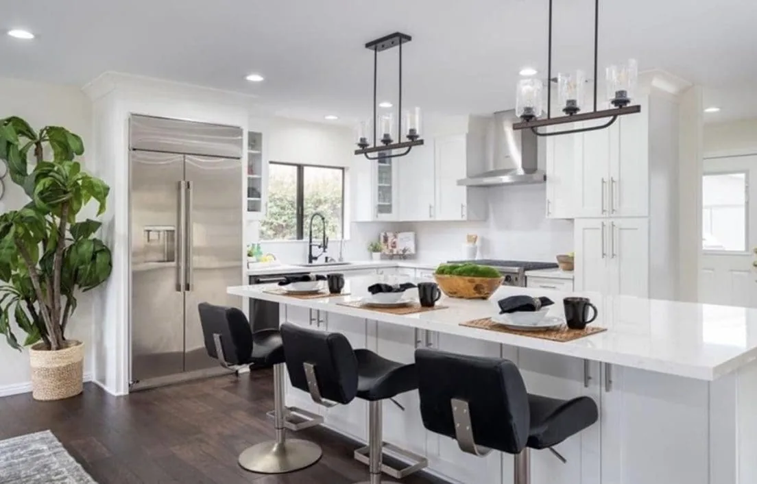 Kitchen after remodel, Sherman Oaks