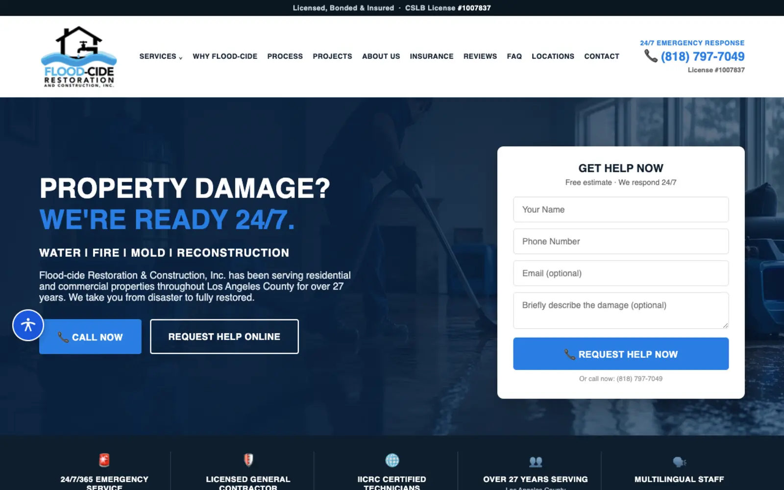 Flood-Cide Restoration